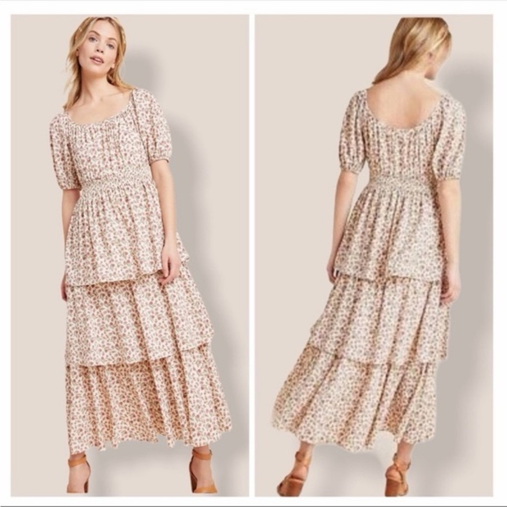 Gal meets glam Luciana Tiered Maxi Dress